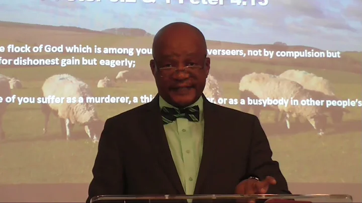 Shepherd The Flock That Is Among You (1 Peter 5:2; 1 Peter 4:15)