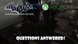 Arkham Origins Xbox One Backward Compatibility FAQs - YouTube