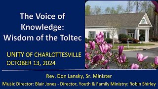 The Voice of Knowledge: Wisdom of the Toltec
