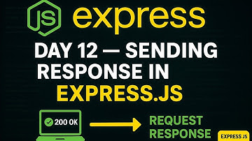 How to Send response Express js 