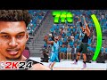 The greatest center build with rec randoms in nba 2k24