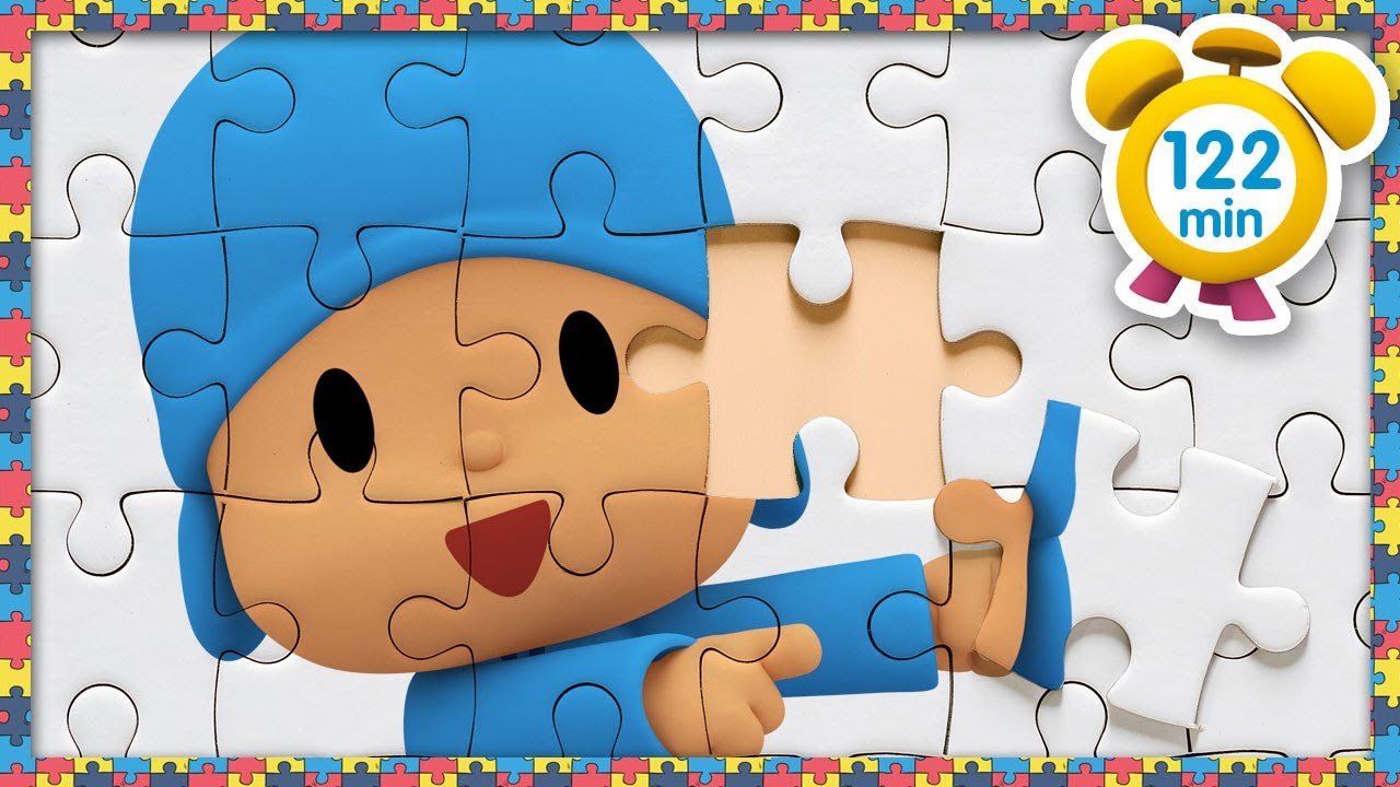 🧩 POCOYÓ en ESPAÑOL - Día del Puzzle [122 min] | CARICATURAS y DIBUJOS ANIMADOS para niños - YouTube
