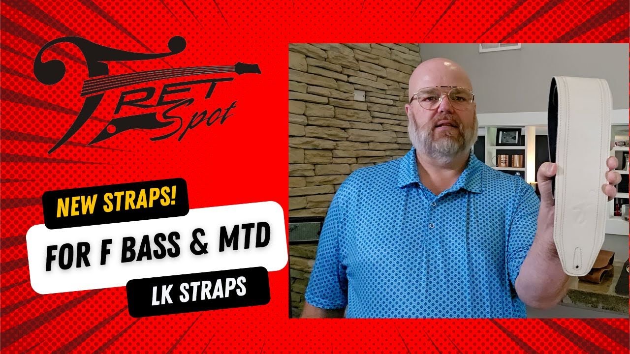 ベース LK Straps LK Straps Leather Bass Strap