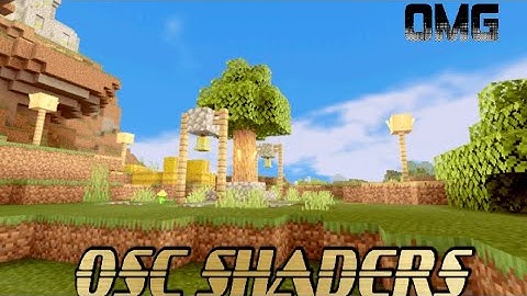 OSC Shaders for Minecraft Bedrock Edition | Best shaders for MCPE low end devices