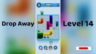 Drop Away Level 14 Walkthrough 🎮 | Step-by-Step Solution | Go Answer