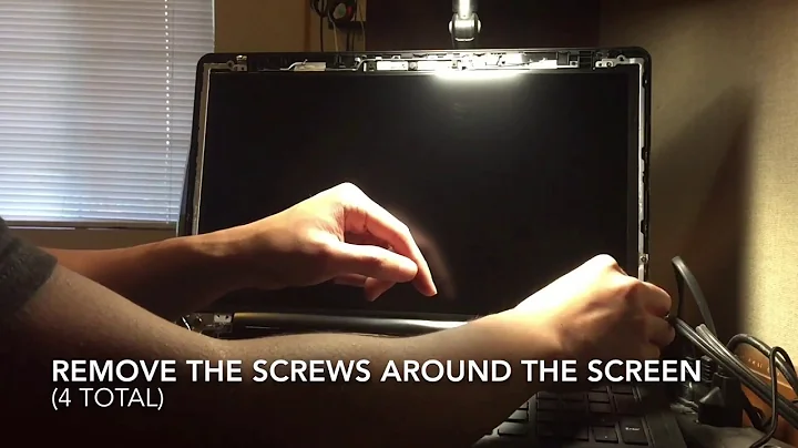 Laptop screen replacement / How to replace laptop screen [Dell Inspiron 15 7559]