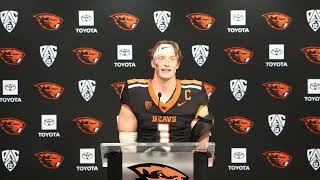 Oregon State Football Post-Game Vs. Texas Tech: Dylan Layne (9/12/2026)