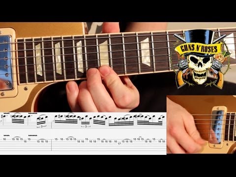 'November Rain' - By Gnr - Outro Solo - Video Lesson *With Tabs* - Lesson By Karl Golden