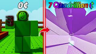 I Started With Only 1 Cyclamen Seed To Become Quadrillionaire And Earn 7 Quadrillion In Grow Garden