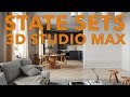 Gestión de cámaras en 3D Studio MAX con State Sets