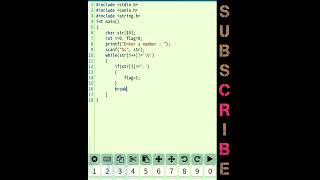 To check whether a Number is Integer or Float || C program || #shorts #coding #programming #code