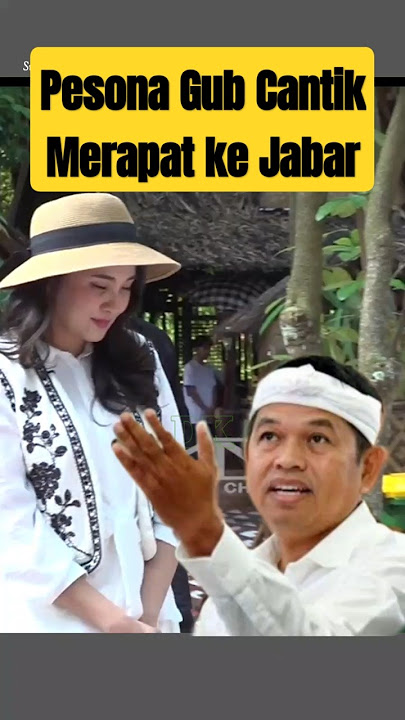 The charm of Mrs. Serly, the beautiful governor of North Maluku, is approaching West Java