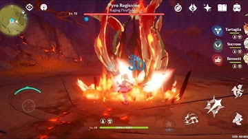 My first attempt at one shot Childe setup for Pyro regisvine.