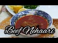 Beef nehaari restaurant style  simple recipes  shehlas diary