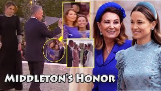 Catherine's Mother Received A Special Honor As Surprise Appearance At Jordan Royal Wedding