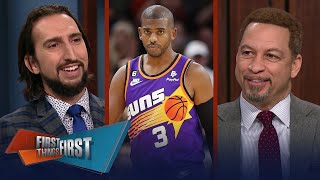 Suns exploring options with Chris Paul; Lakers & Celtics among favorites | NBA | FIRST THINGS FIRST image