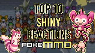 TOP 10 SHINY REACTIONS POKEMMO #pokemmo #pokemon