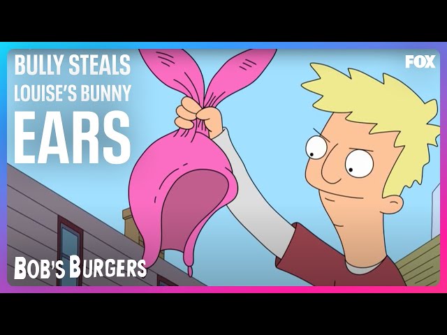louis bob's burgers pink bunny ears hat baby