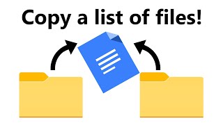 how to copy a list of files from one folder to another - windows 10 batch script tutorial