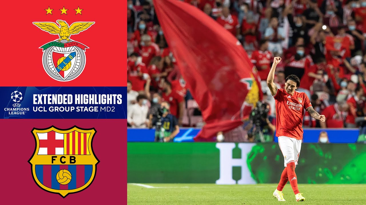 FC Barcelona Versus Benfica Champions League Preview: Team ...