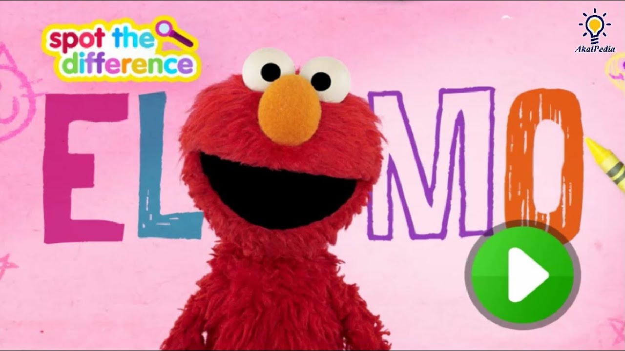 Spot The Difference Elmo Sesame Street Educational Games Learning 