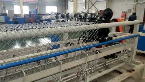 debug chain link fence machine