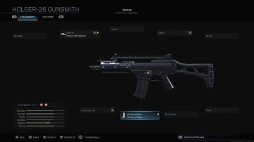MW® 2019 ALL HOLGER-26 (G36C) Customization and Attachments | Gunsmith MAX level WARZONE