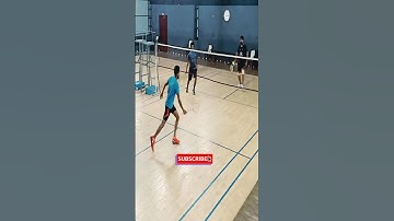🔥Brisk and Precise 🏸!! Cross court drop deception 💥!! #shorts #shortvideo #shortsvideo
