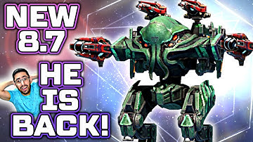 Finally! ARES Returns! w/ Amazing Speed BUFF - Live Server Gameplay After Update 8.7 | War Robots