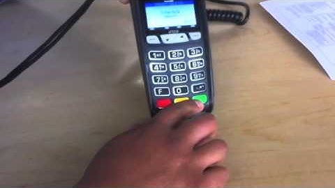 Ingenico iCT220/iCT250 Swiped Transaction