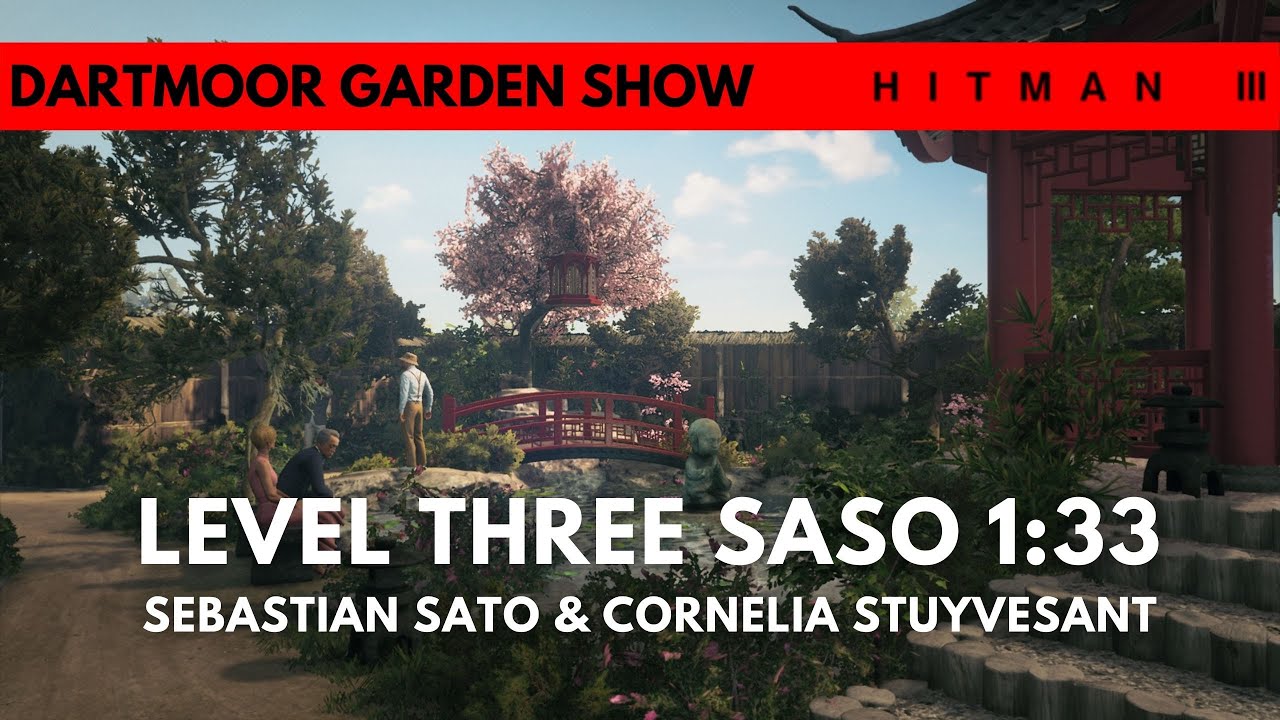 HITMAN 3 Dartmoor Garden Show Level Three Sebastian Sato Cornelia Stuyvesant SASO In 1 hitman-3-dartmoor-garden-show-level-three-sebastian-sato-cornelia-stuyvesant-saso-in-1