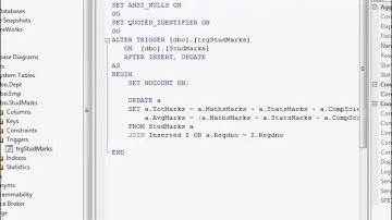 18-How to create and test a DML trigger using Microsoft SQL Server Database
