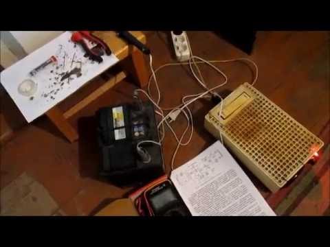 Lead battery charger device, desulfator; დესულფატორი! зарядное устройство; десульфатор