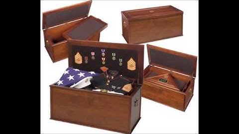 American Military Flag and Medal Display Cases, Military Display cases
