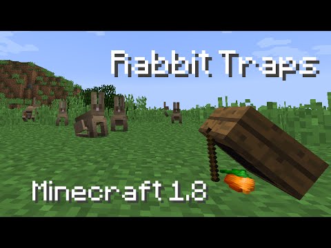 Minecraft - Rabbit Traps - YouTube