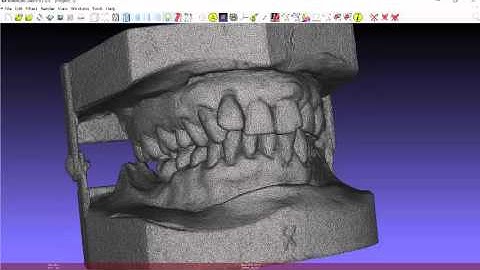 CERIK3D-Video tutorial 2- Moviendo modelos 3D con MESHLAB.