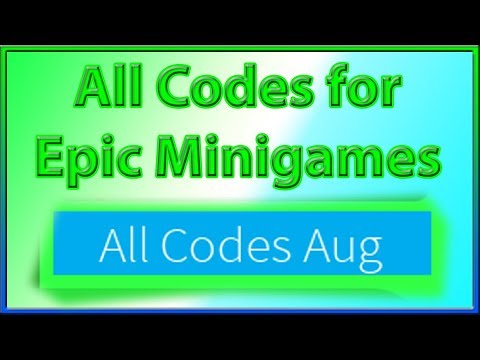 Roblox Epic Minigames Codes 2019 July How To Get Robux At Ipad - how to get free robux the epicpic