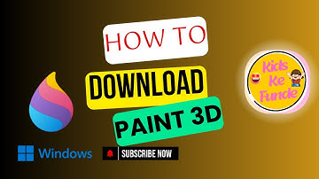 How to Download Microsoft Paint 3D for Free on Windows 11 - Kids Ke Funde