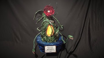 How to Make a Custom Biollante Display Stand