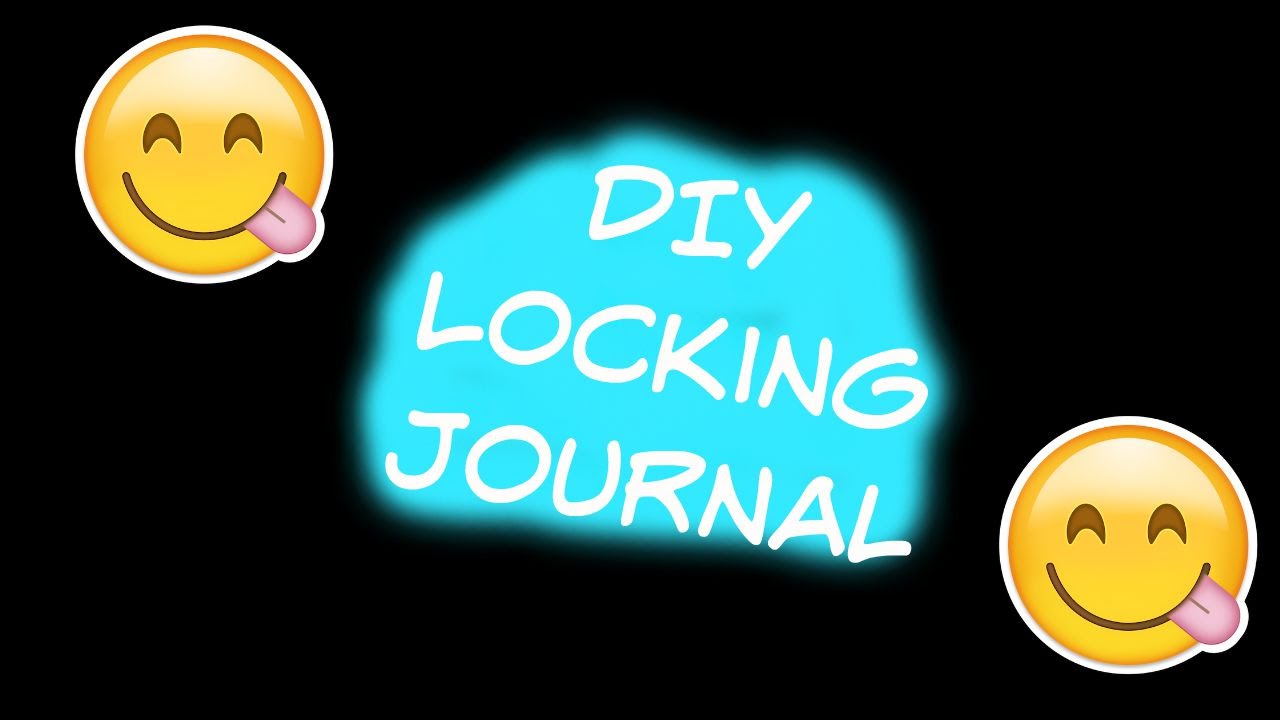DIY Locking book YouTube