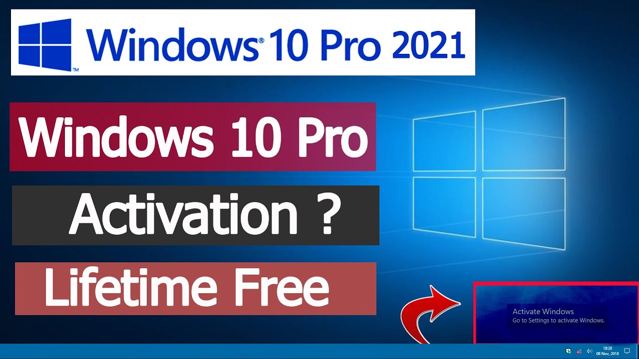 Active Windows 10 Pro Latest Version 2021 Youtube