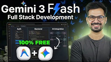Gemini 3 Flash Hands-On: Full-Stack App, Auth, Database - 100% FREE Access with Google Antigravity