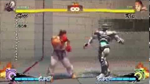 SSF4X Alpha Seth Teleport