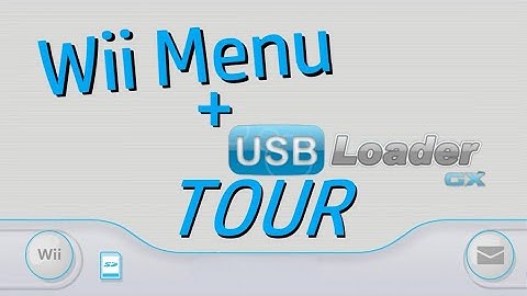 My Wii Menu + USB Loader GX Tour! (2024)