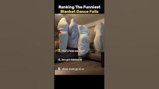 Ranking the Funniest Blanket Dance Challenge Fails 💃🤣 #funny