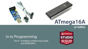 ATmega16A Part 4   Installing Microchip Studio and AVRDUDE (ATmega16A සිංහලෙන් !)