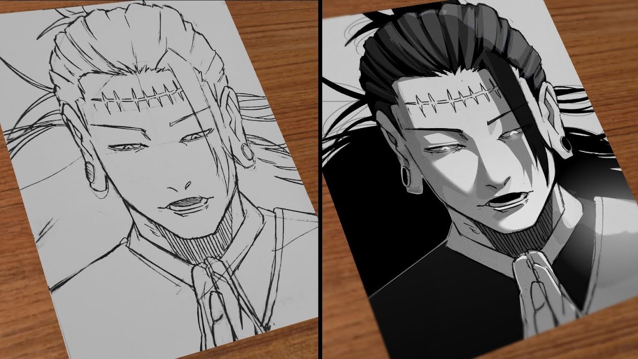 How To Draw KENJAKU use DOMAIN EXSPANSION - Jujutsu Kaisen S3 - Kenjaku vs Yuki