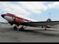 Douglas “HIPER” DC-3 (DC-4/C-54 P&W R-2000 Engines) N62CC Fullerton Airport to Chino Airport