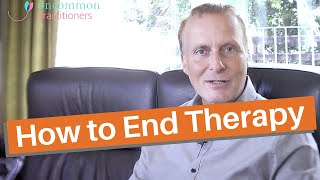 How to End Therapy with Your Clients