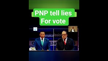 Andrew holness  VS Mark golding debate , PNP lies, #election #shortvideo #viralvideo